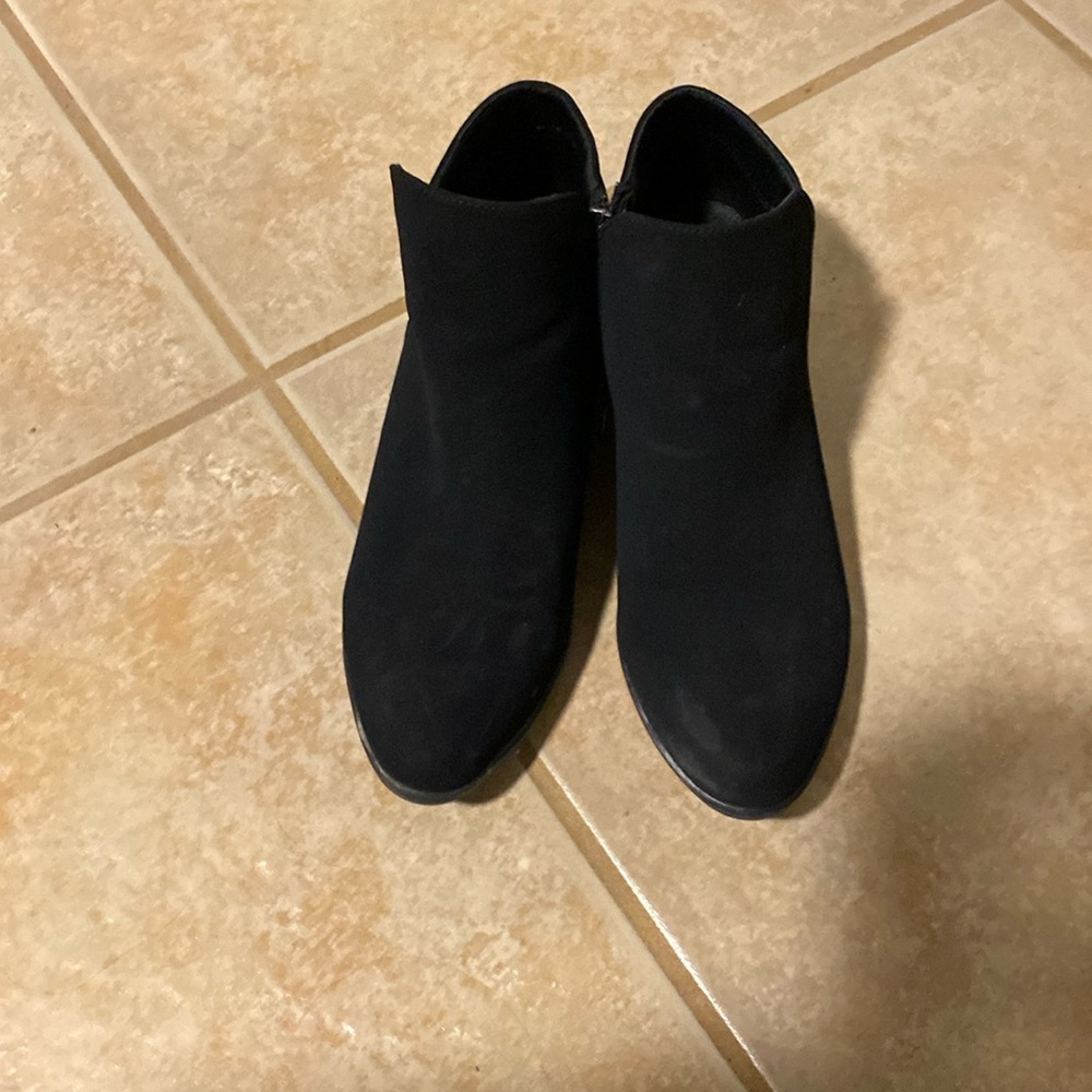 Cute Black Ankle Booties